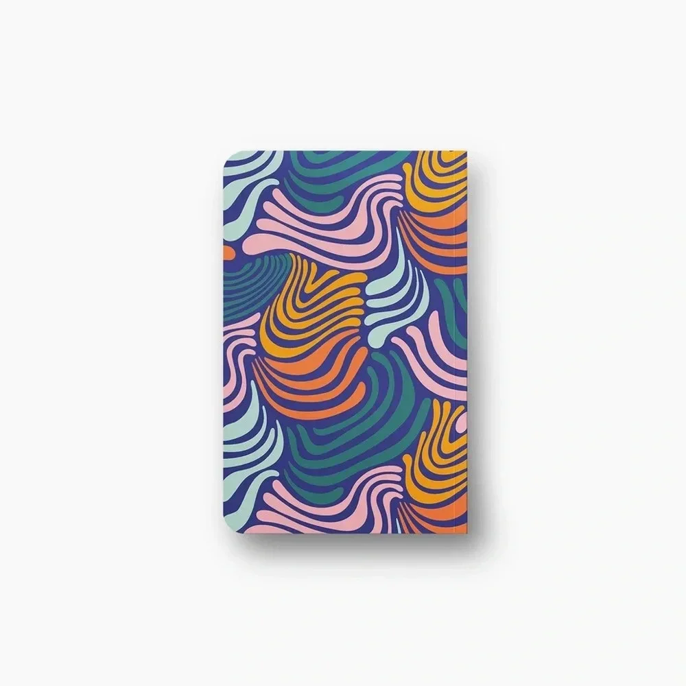 Denik Groovy Moves Large Layflat Notebook - Lined, NWT